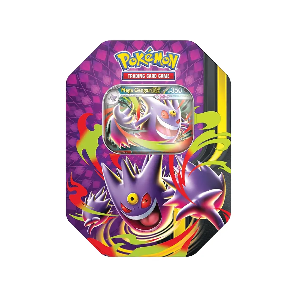 Pokémon TCG: Mega Moonlit Tin Mega Gengar ex