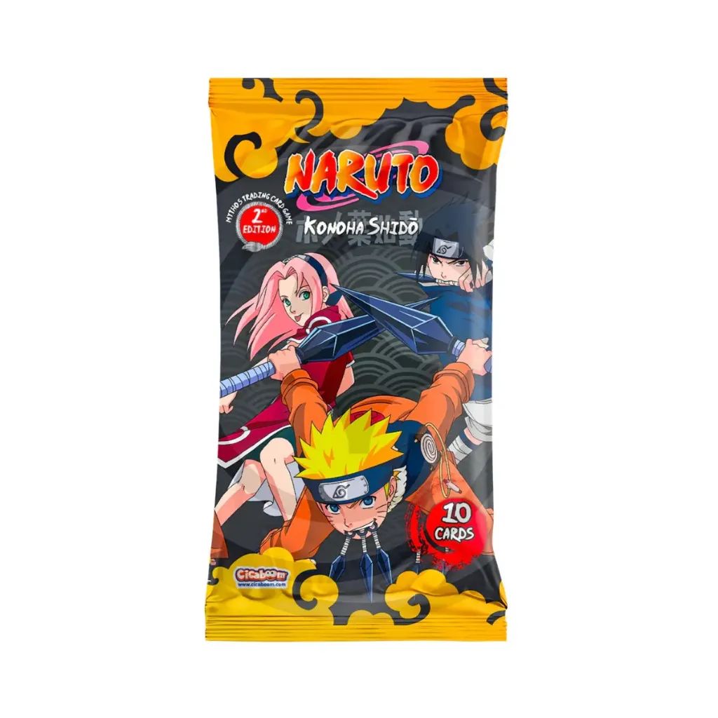 Naruto Mythos TCG: Konoha Shido 2nd Edition Booster Pack