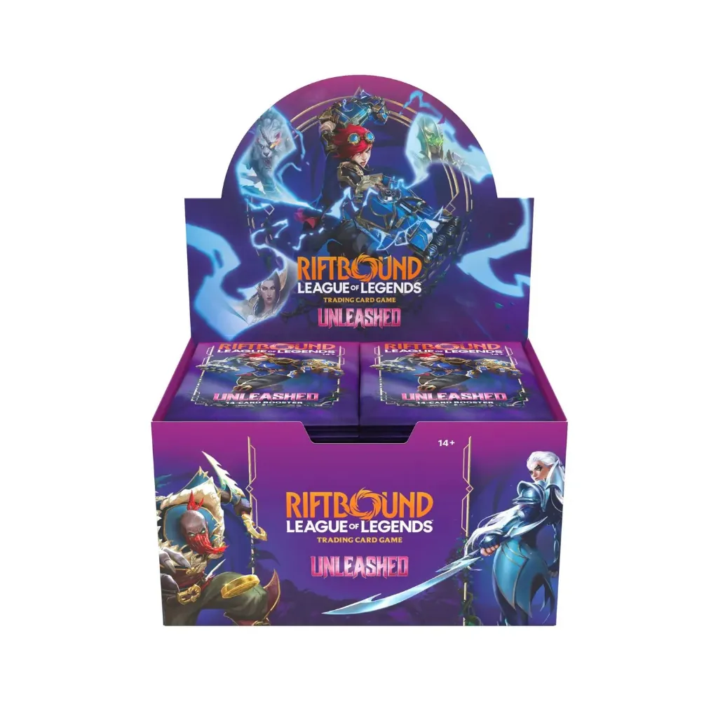 Riftbound: League of Legends TCG Unleashed Booster Display