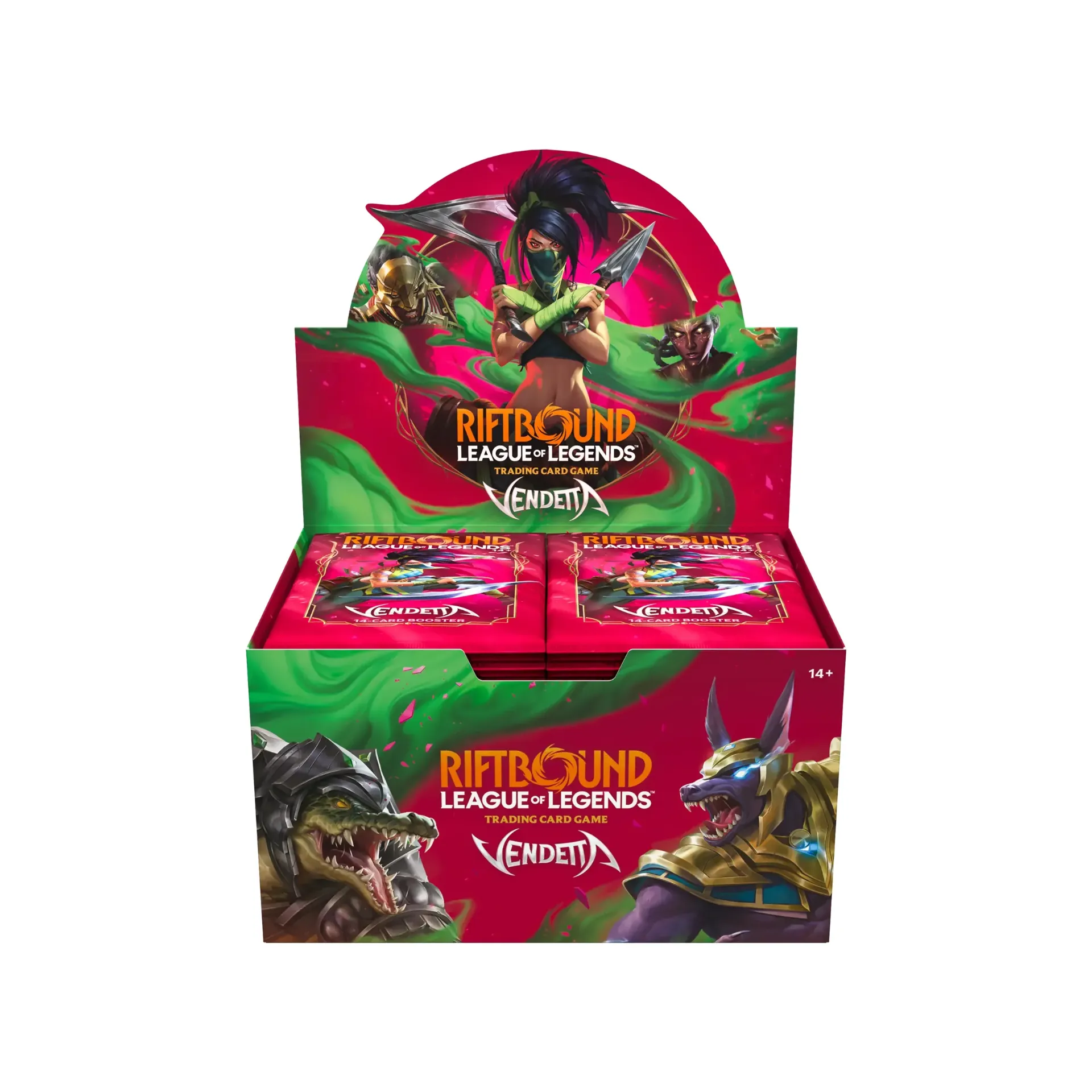 Riftbound: League of Legends TCG Vendetta Booster Display
