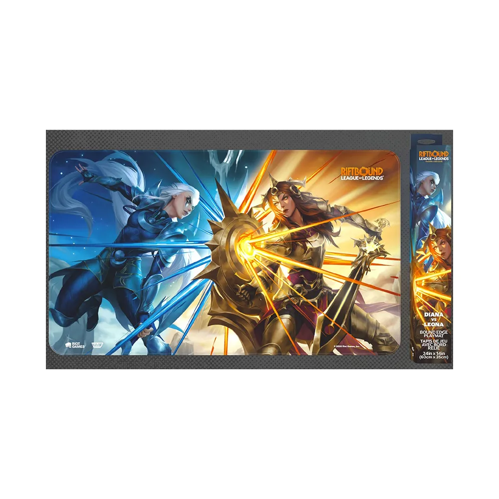 RIFTBOUND: LEAGUE OF LEGENDS – VENDETTA – PLAYMAT – DIANA VS LEONA