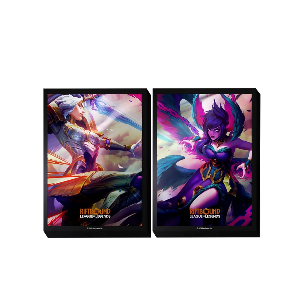 RIFTBOUND: LEAGUE OF LEGENDS – VENDETTA – SLEEVES –  KAYLE VS MORGANA