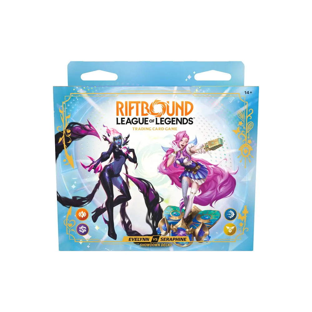 Riftbound: League of Legends TCG Radiance Evelynn vs Seraphine Showdown Deck